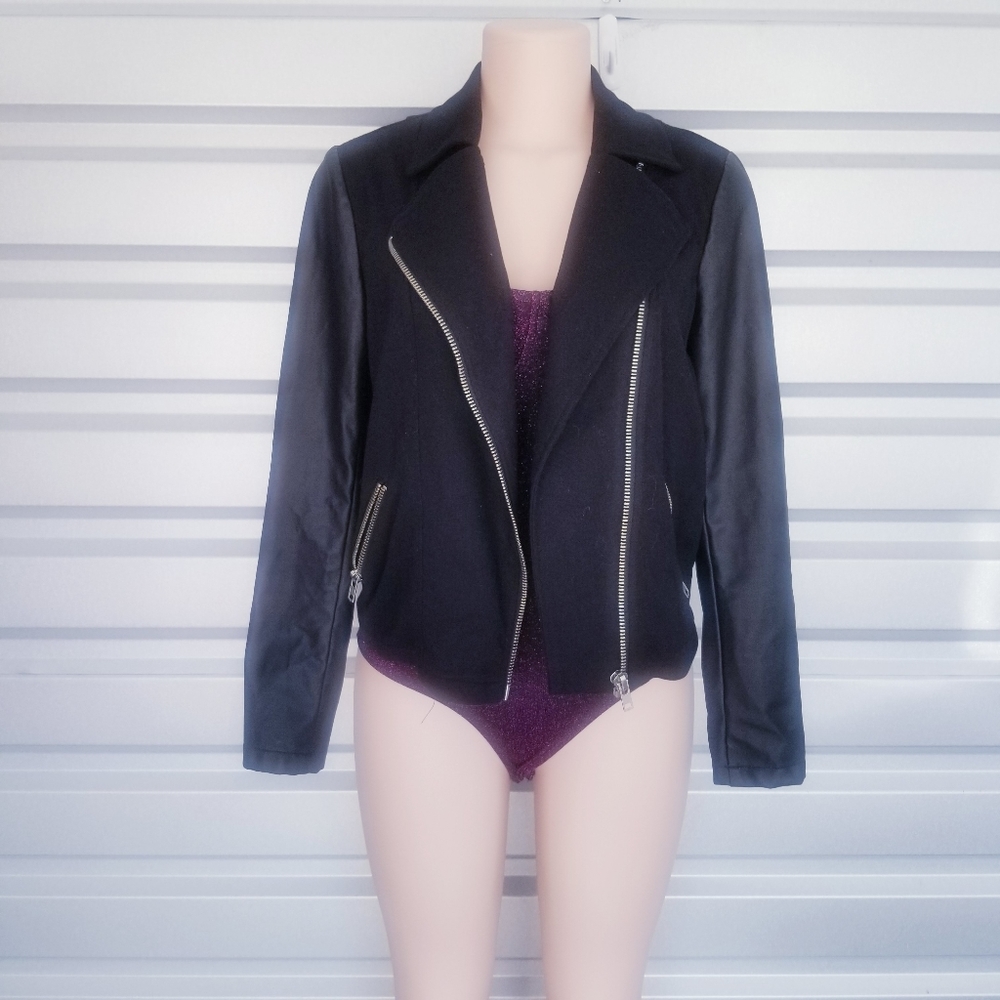 Forever 21 faux leather jacket